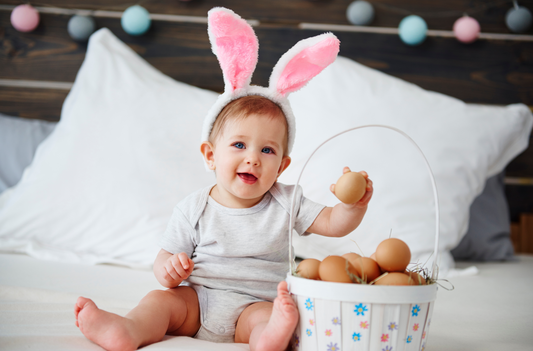 Easter basket ideas for babies - Baby's first Easter basket
