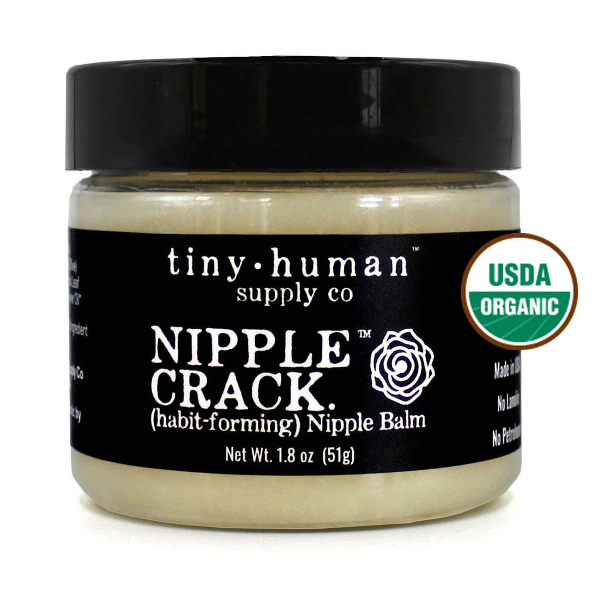 Nipple Crack™ Organic Nipple Balm 1.8oz Tiny Human Supply Co.