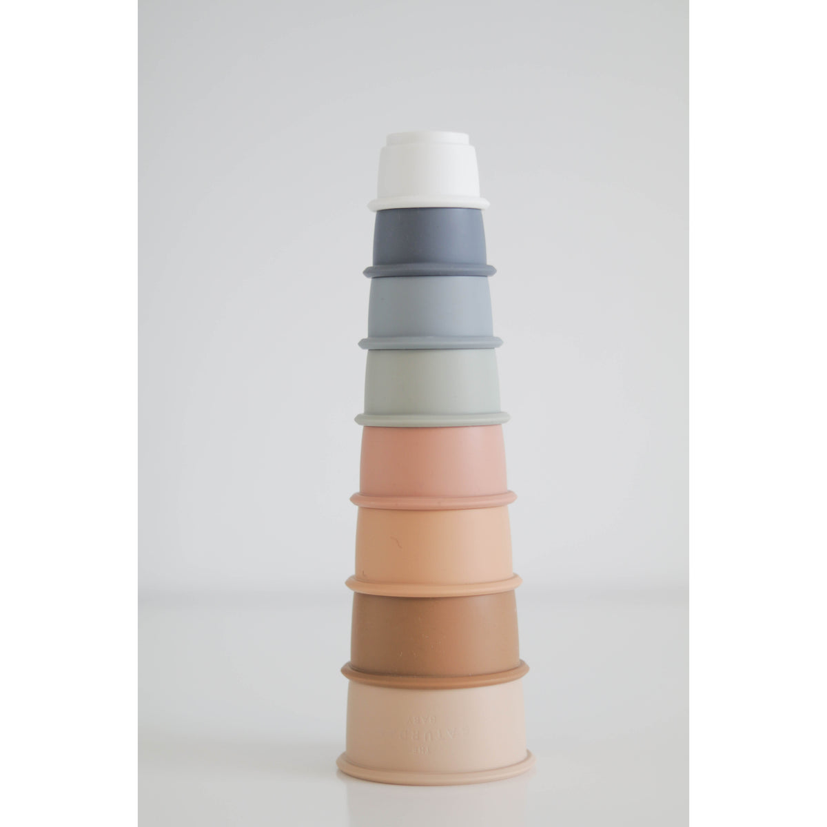 Silicone Stacking Cups - The Saturday Baby