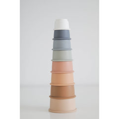 Silicone Stacking Cups - The Saturday Baby