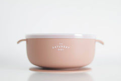 The Saturday Baby Suction Bowl With Lid