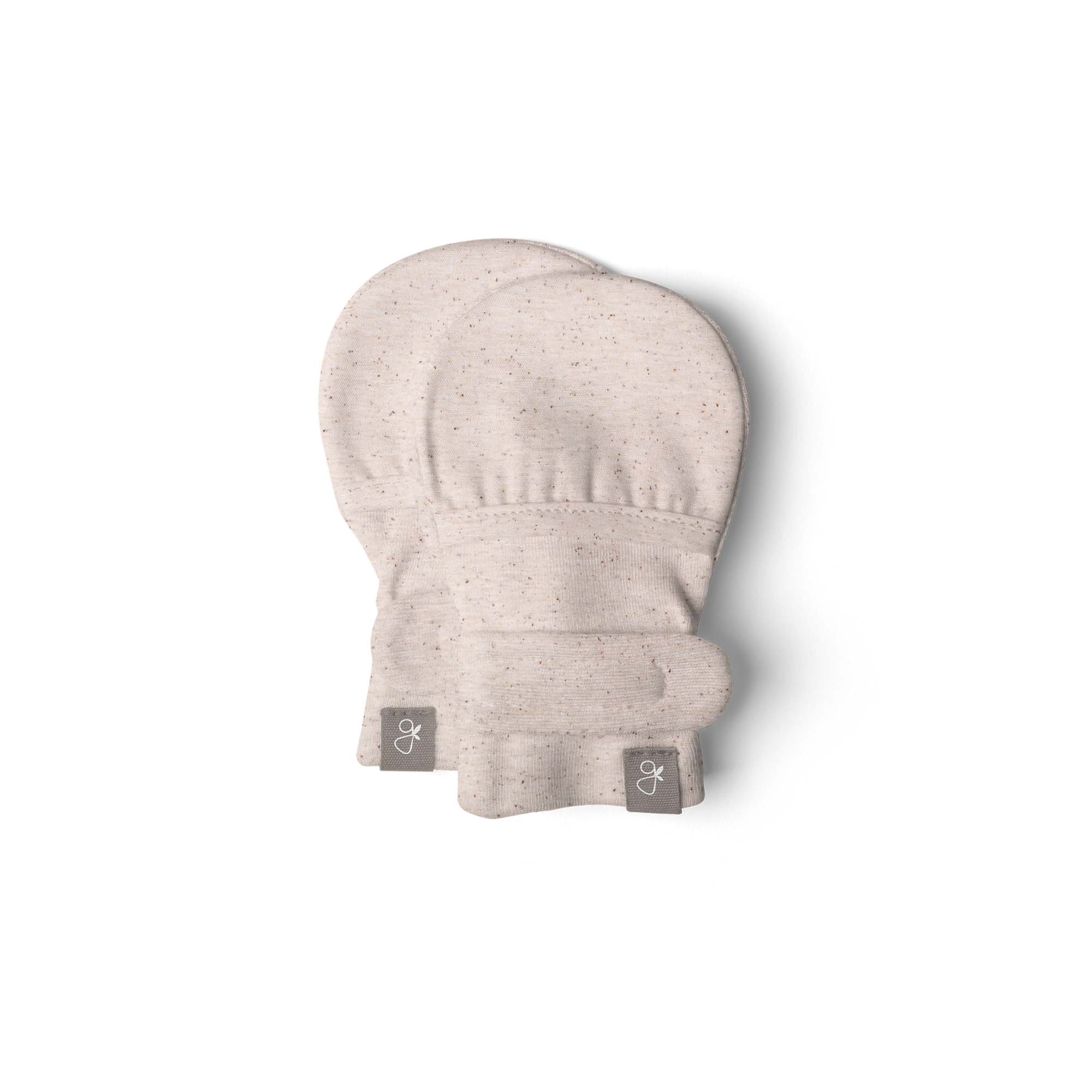 Bamboo Organic Stay-On Baby Mitts - Summit